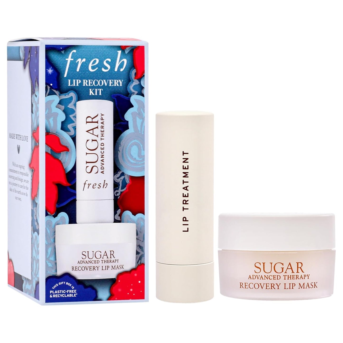 Fresh Lip Recovery Kit - Advanced Therapy Lip Mask & Treatment Set | 2 Pieces, 0.35oz & 0.15oz
