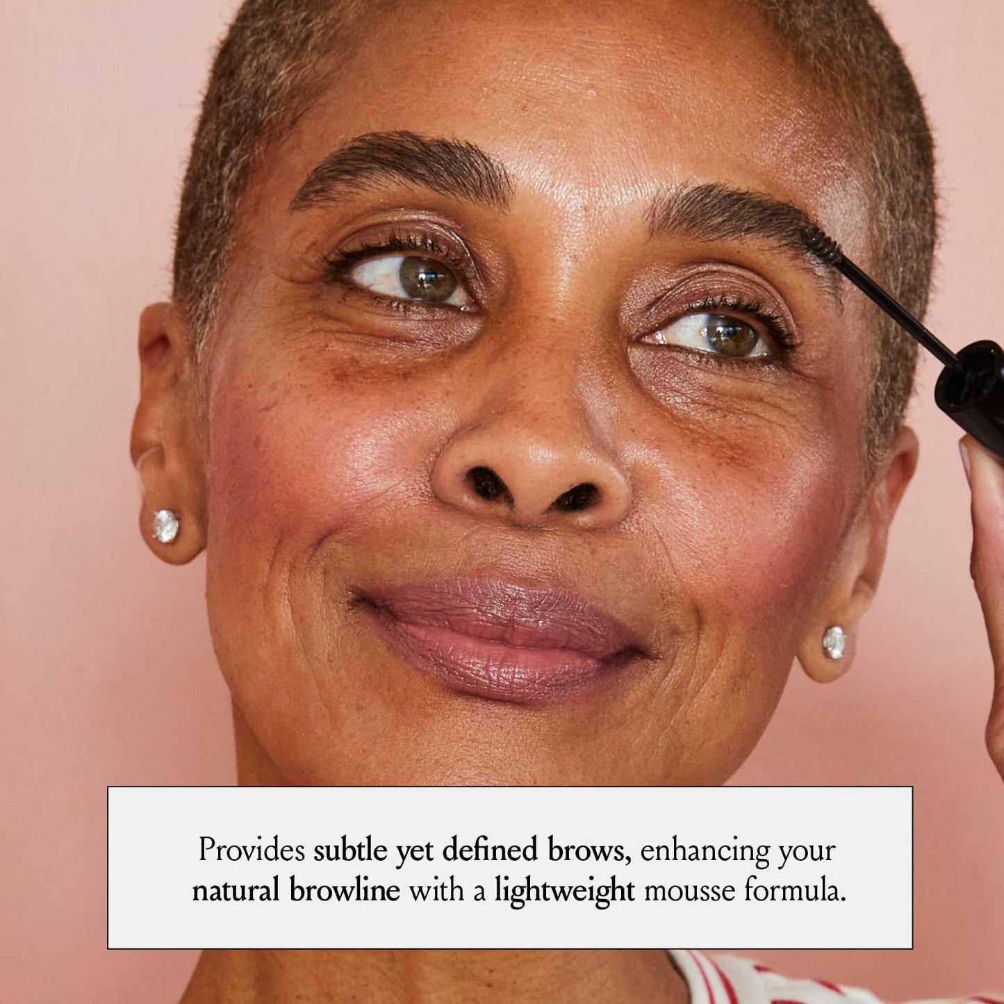 Boom Brow™ Lightweight Brow Mousse - Easy Application, Moisturizing Definition & Volume | Medium Brown