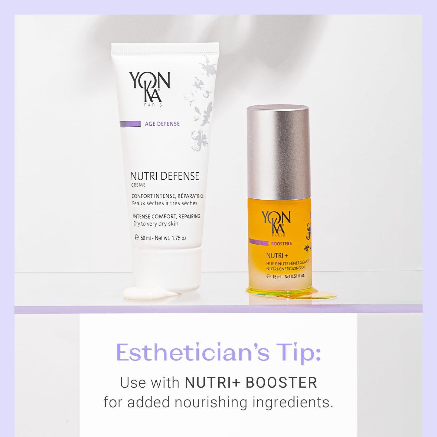 Yonka Booster Nutri+, Nourishing Facial Oil, For Dry & Dehydrated Skin