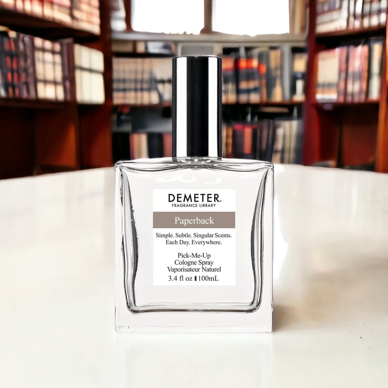 DEMETER Paperback 3.4 Oz Cologne Spray, Perfume for Women and Men