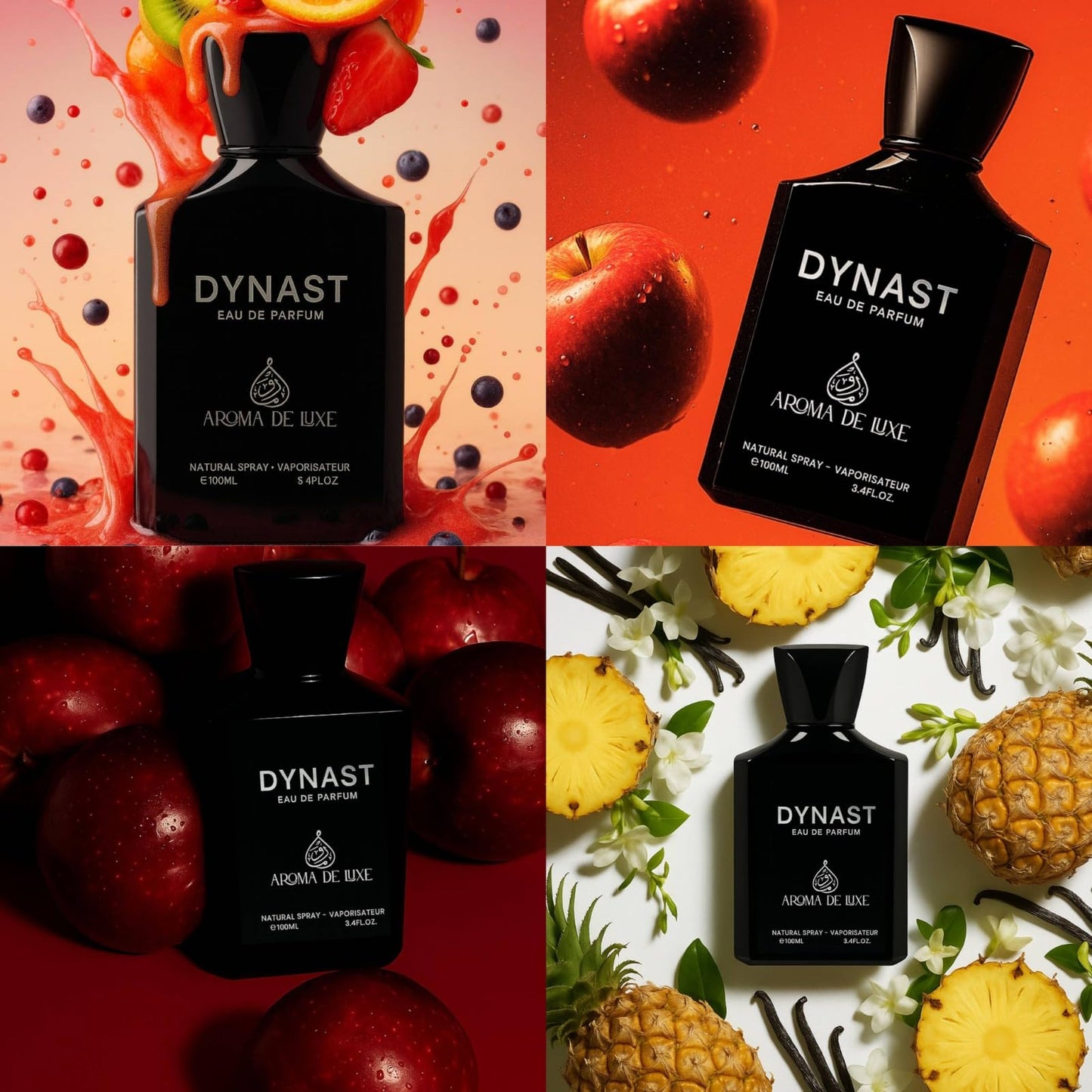 DYNAST PERFUME BY AROMA DE LUXE | Men’s Eau de Parfum 100ml | Inspired By Aventus | Long-Lasting Luxury Cologne | Fruity, Woody & Musky Fragrance for Men