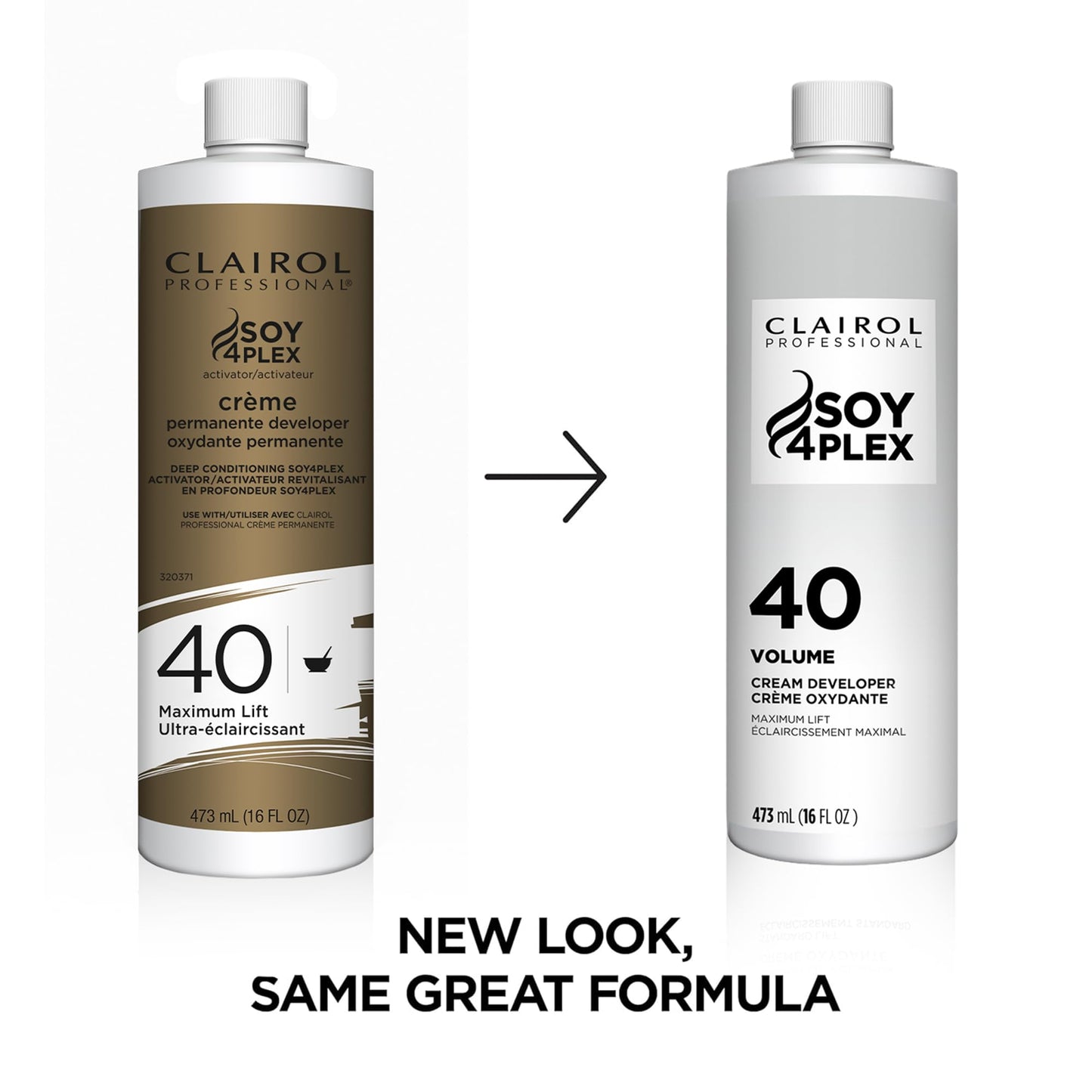 Clairol Professional Crème Permanente 40 volume Hair Developer, 16 oz. - Packaging May Vary
