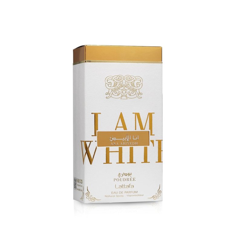 Lattafa Ana Abiyedh Poudree Eau de Parfum Spray for Women - 2.0 oz | Luxurious Floral Fragrance