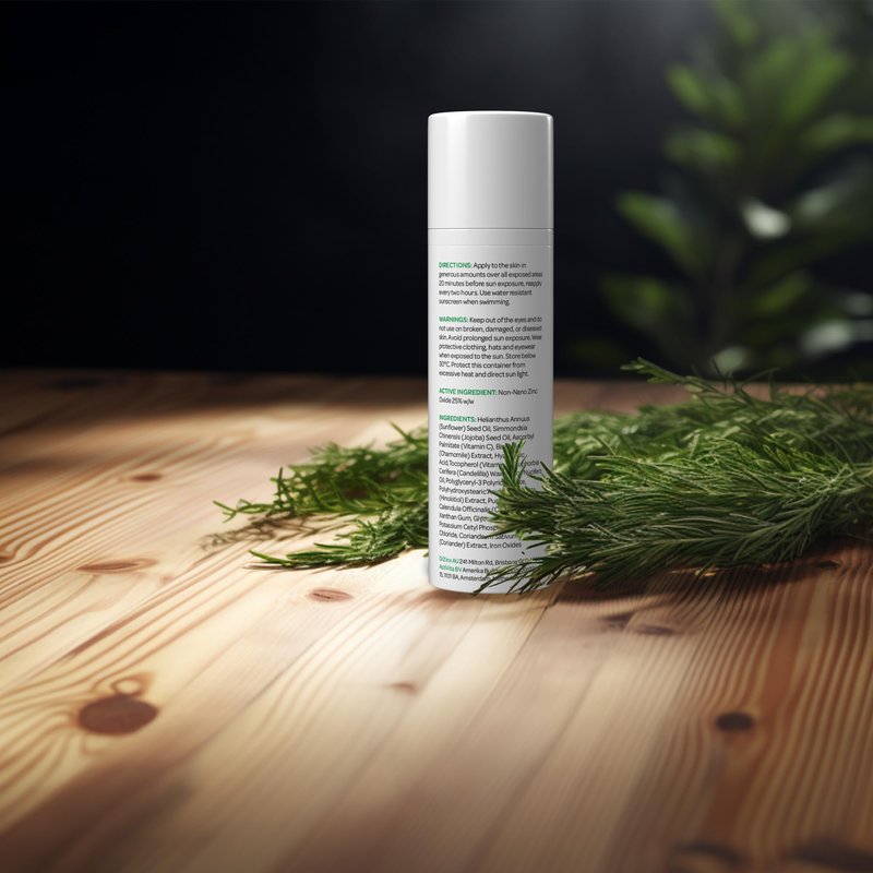Dr ZinX Organic Zinc Scalp Mineral Sunscreen SPF50 + Hinokitiol