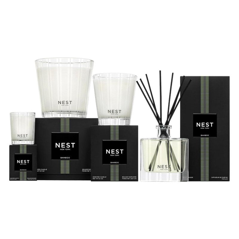 NEST New York Liquid Soap - Bamboo Scented Cleansing Formula - 10 fl oz | Nourishing & Gluten-Free