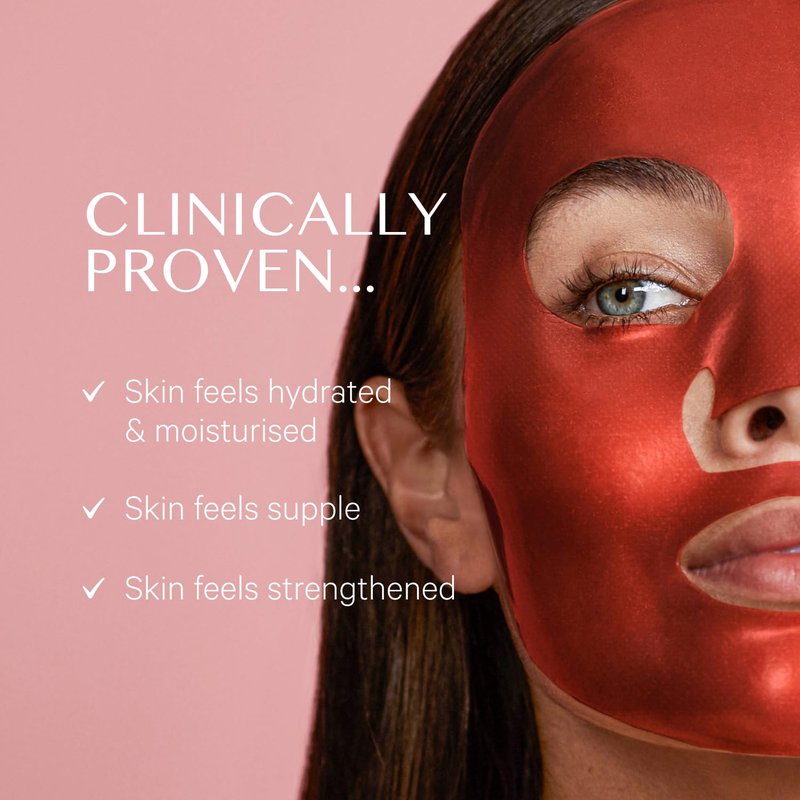 MZ SKIN Vitamin-Infused Meso Face Mask Pack of 1 - Hydrogel Treatment for Pigmentation, With Antioxidants, Niacinamide, Hyaluronic Acid & Vitamin C, Fragrance Free
