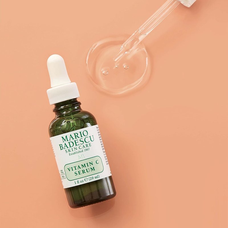 Mario Badescu Vitamin C Serum - Lightweight Anti-Aging Formula with Sodium Hyaluronate | 1 Fl Oz