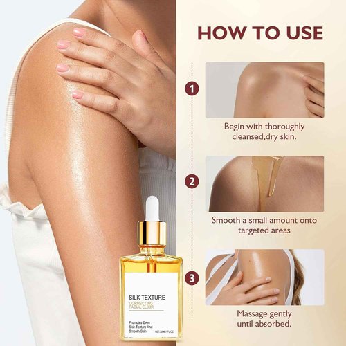 LYROYREG 2PC Gouda Silk Body Oil, Body Perfume Oil for Women, Bath & Shower Essential Oil for Smooth and Hydrated Skin, Refreshing Non-greasy, Infused with Shea Butter, Coconut Oil, Vitamin E