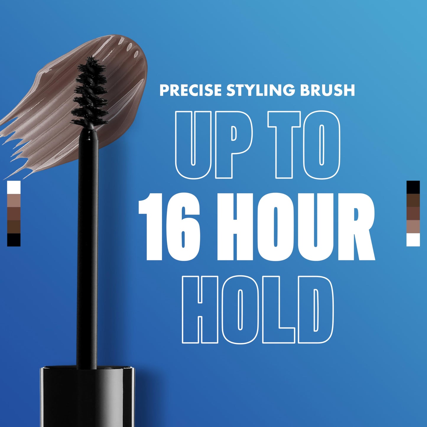 NYX PROFESSIONAL MAKEUP Micro Brow Pencil and Brow Glue Bundle - Chocolate and Clear