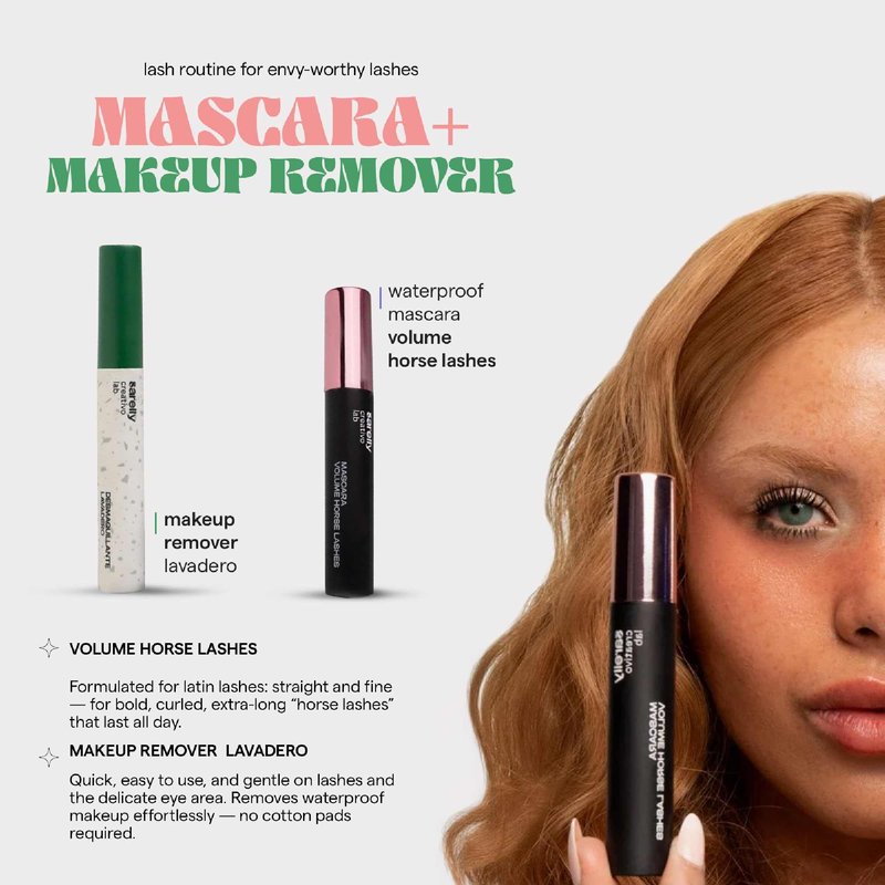 SARELLY SARELLY, Eye Kit, Volume Horse Lashes Mascara + Lavadero Eye Makeup Remover, Sarelly Creative Lab