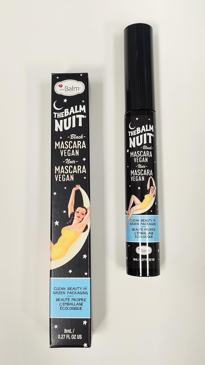theBalm Nuit Mascara - Volumizing Black Formula for Lush Lashes