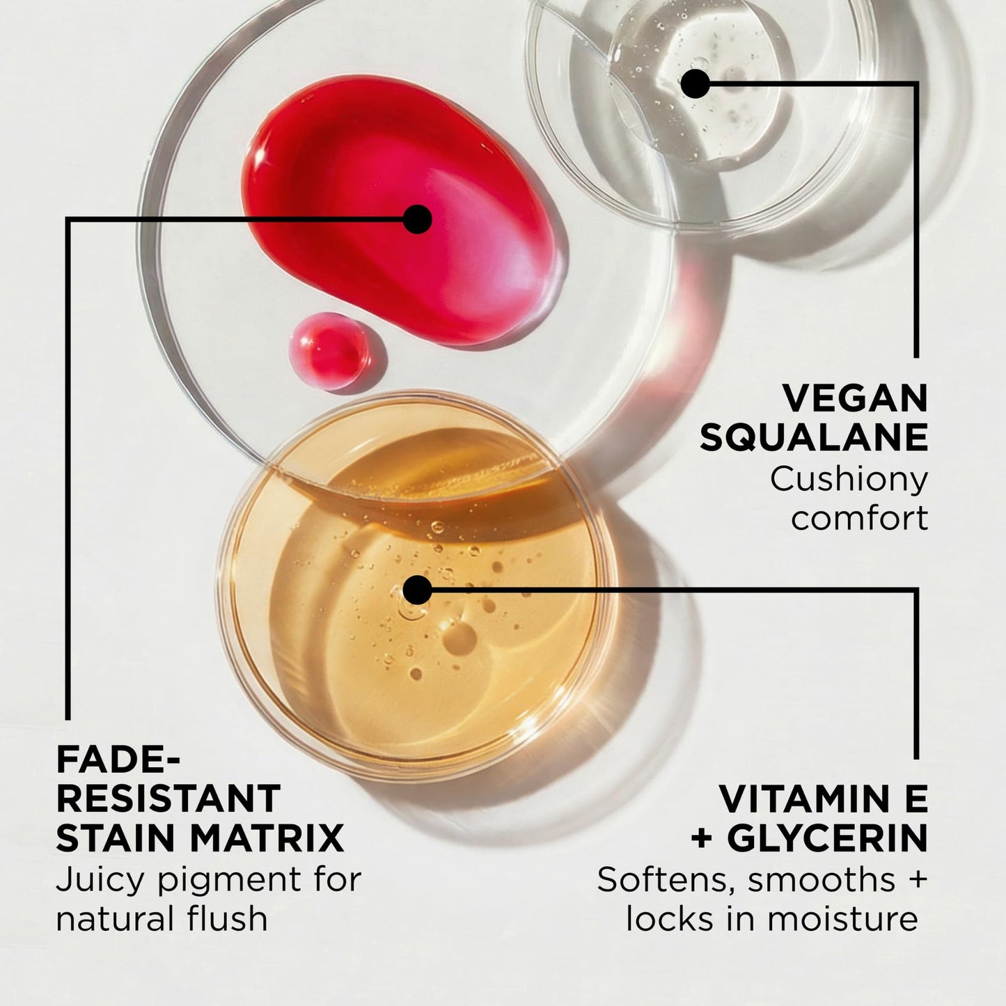 HALEYS Re-dew Lip Gloss to Tint - Hydrating Kiss-Proof Formula with Vegan Squalane & Vitamin E - Lightweight Transfer-Proof Hybrid for Soft Color, Cushiony Moisture & All-Day Wear (Flirt)