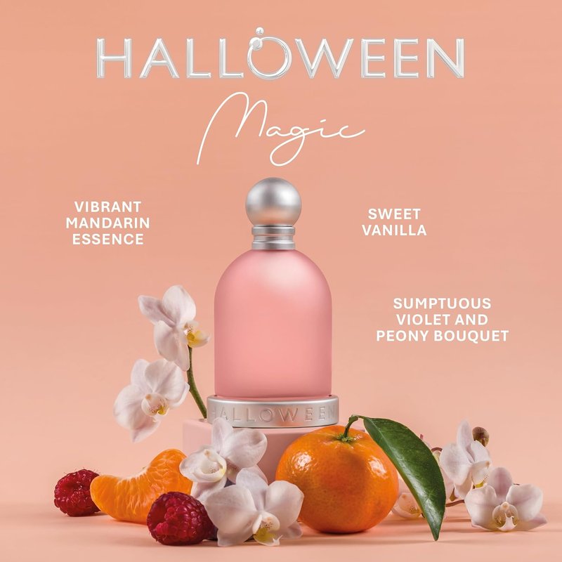 Halloween Eau de Toilette for Women - Floral & Fruity Everyday Fragrance | Long-Lasting 3.4 Fl Oz