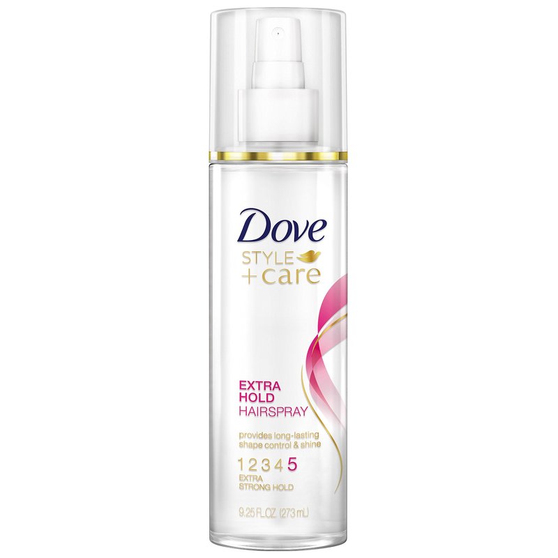 Dove Hairspray, Non-Aerosol Extra Hold 9.25 oz (Pack of 2)