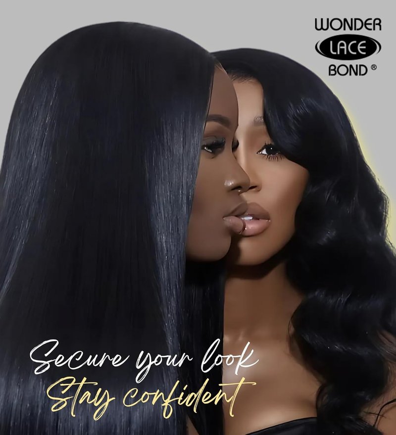 Waterproof Wig Glue Spray - Supreme Hold Adhesive for Lace Front Wigs | Sweat-Resistant, Quick-Dry Finish, 14.2 Oz (3 Pack)