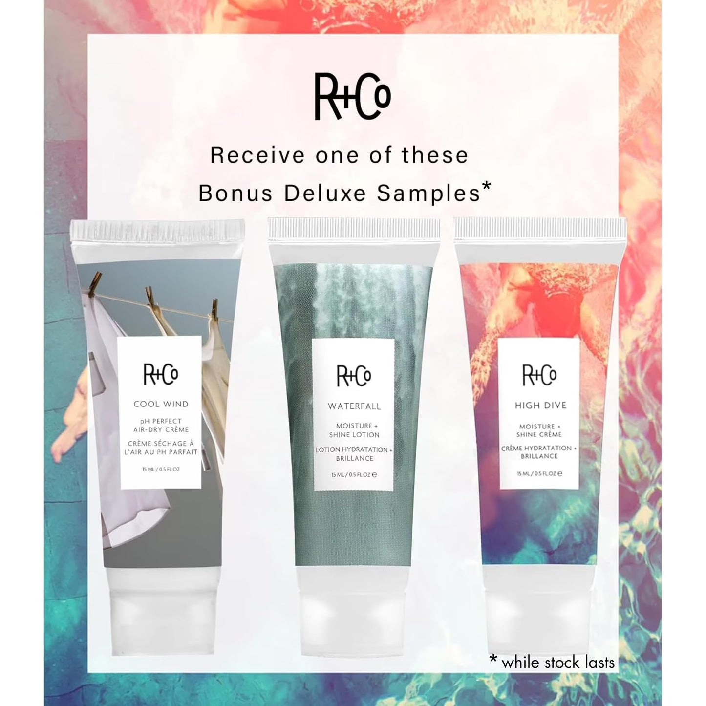 R+Co Gemstone Color Shampoo and Conditioner Set, 8.5 oz (Pack of 2)