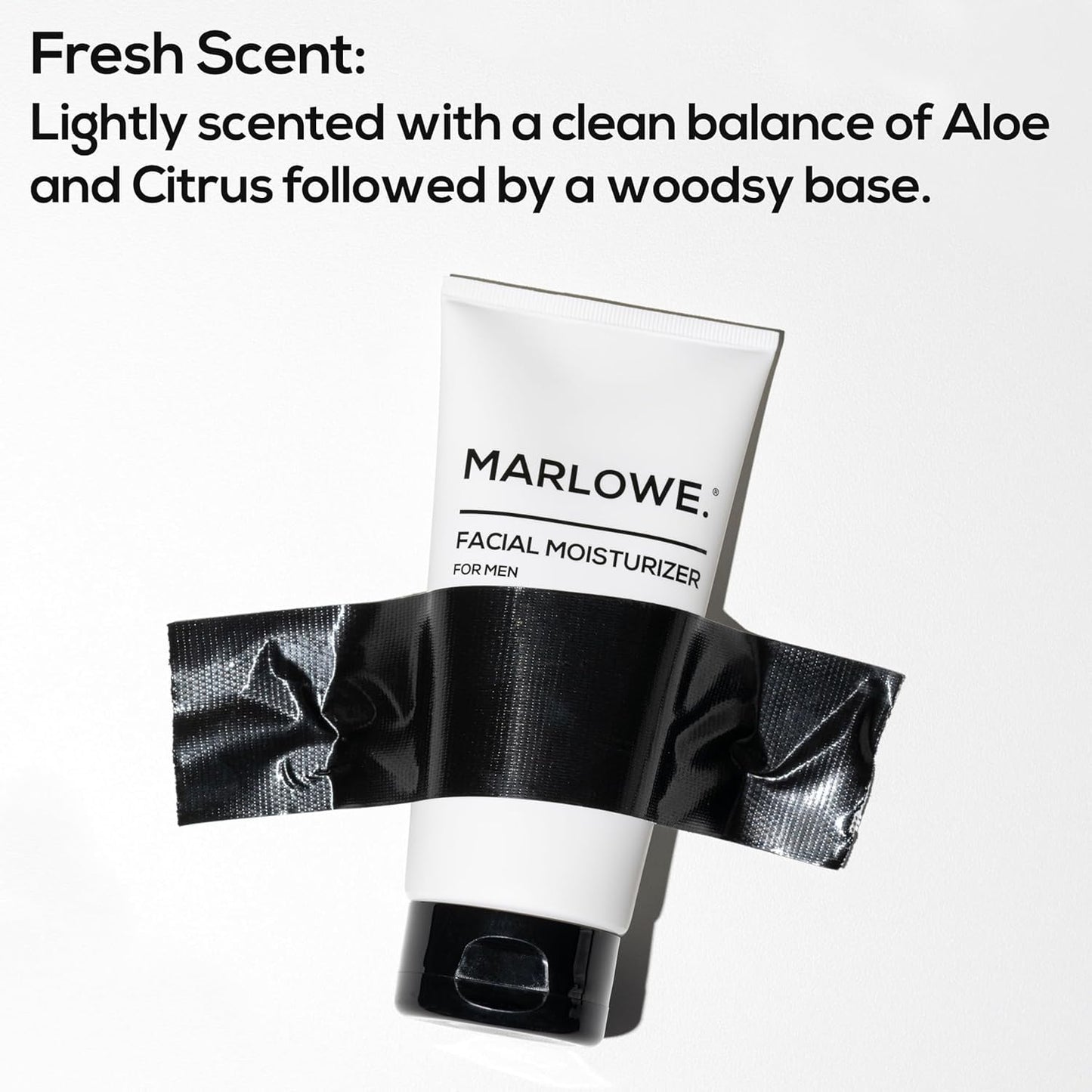 Marlowe. Men's Skin Care Set - Exfoliating Facial Scrub & Hydrating Moisturizer Duo | Vegan Daily Grooming Essentials