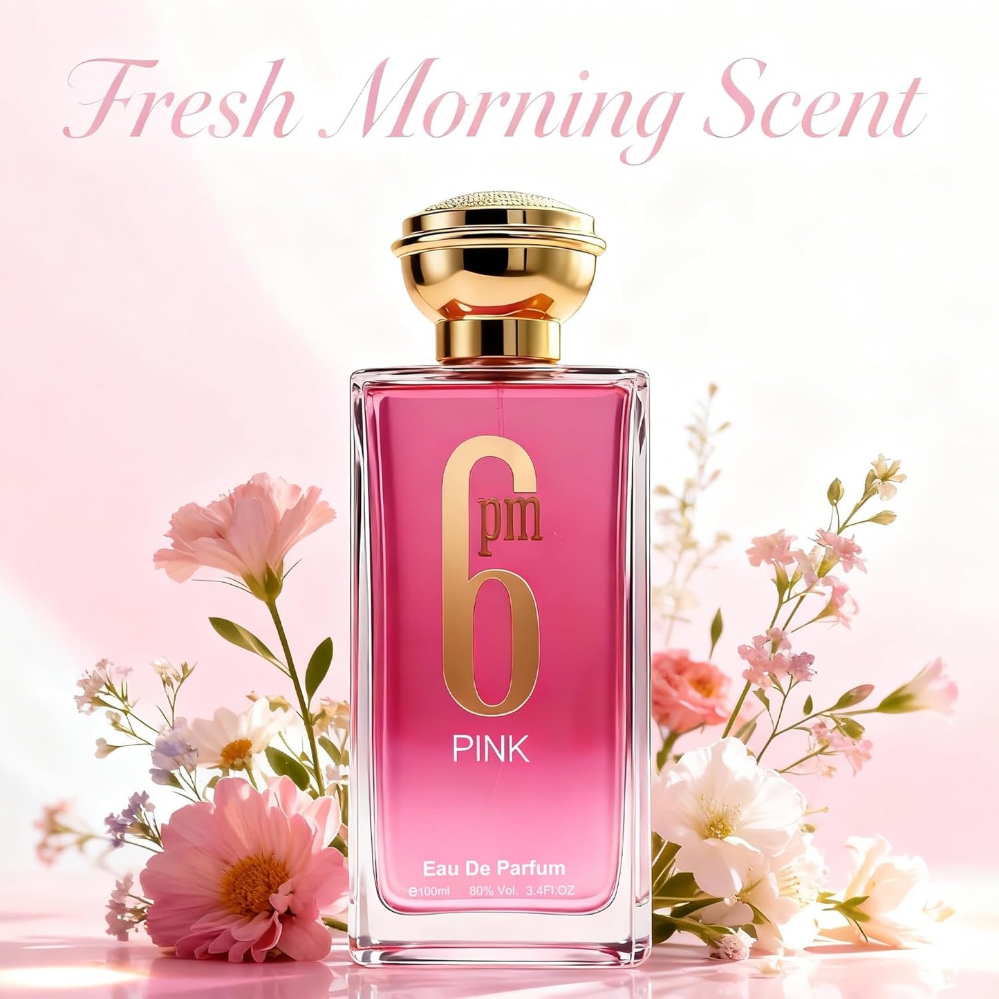 AFLUXE Women's Perfume Set - Long Lasting Eau De Parfum Collection | Choco Musk, Milano, 6pm Pink, 7AM Fresh