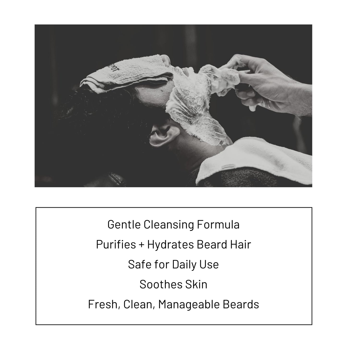 DEPOT No. 501 Moisturizing & Clarifying Beard Shampoo 250ml – Gentle Cleanse with Aloe Vera, Mint Oil & Pro-Vitamin B5 for Hydrated, Soft, Well-Groomed Facial Hair