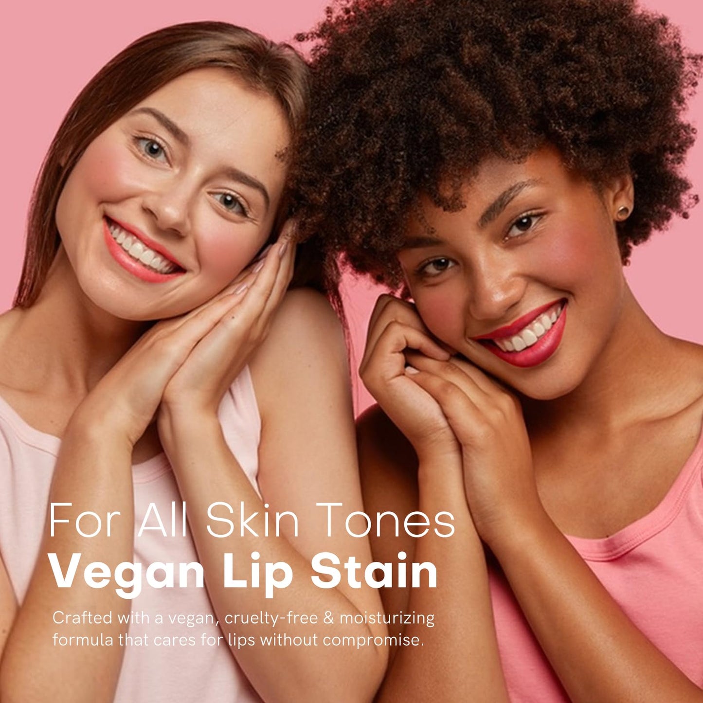 bayfree Lip Tint Stain Set, 3 PCS Korean Water Tint Lightweight Non-sticky, Waterproof Long Lasting Liquid Blush & Lip Stain, Transfer-Proof, Matte Finish Lip Color Makeup (fruit platter)