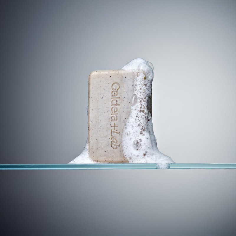 Caldera + Lab The Body Bar Exfoliating Soap– Certified, Vegan, Exfoliating and Organic Bar Soap with Antioxidant Botanicals
