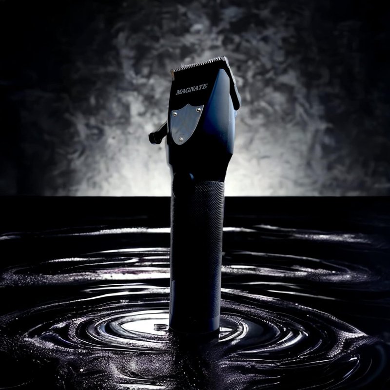 PRO Magnate Cordless Hair Clipper - Low Vibration DLC Fade Blade, 7200 RPM | 3-Hour Run Time, Includes Charging Stand
