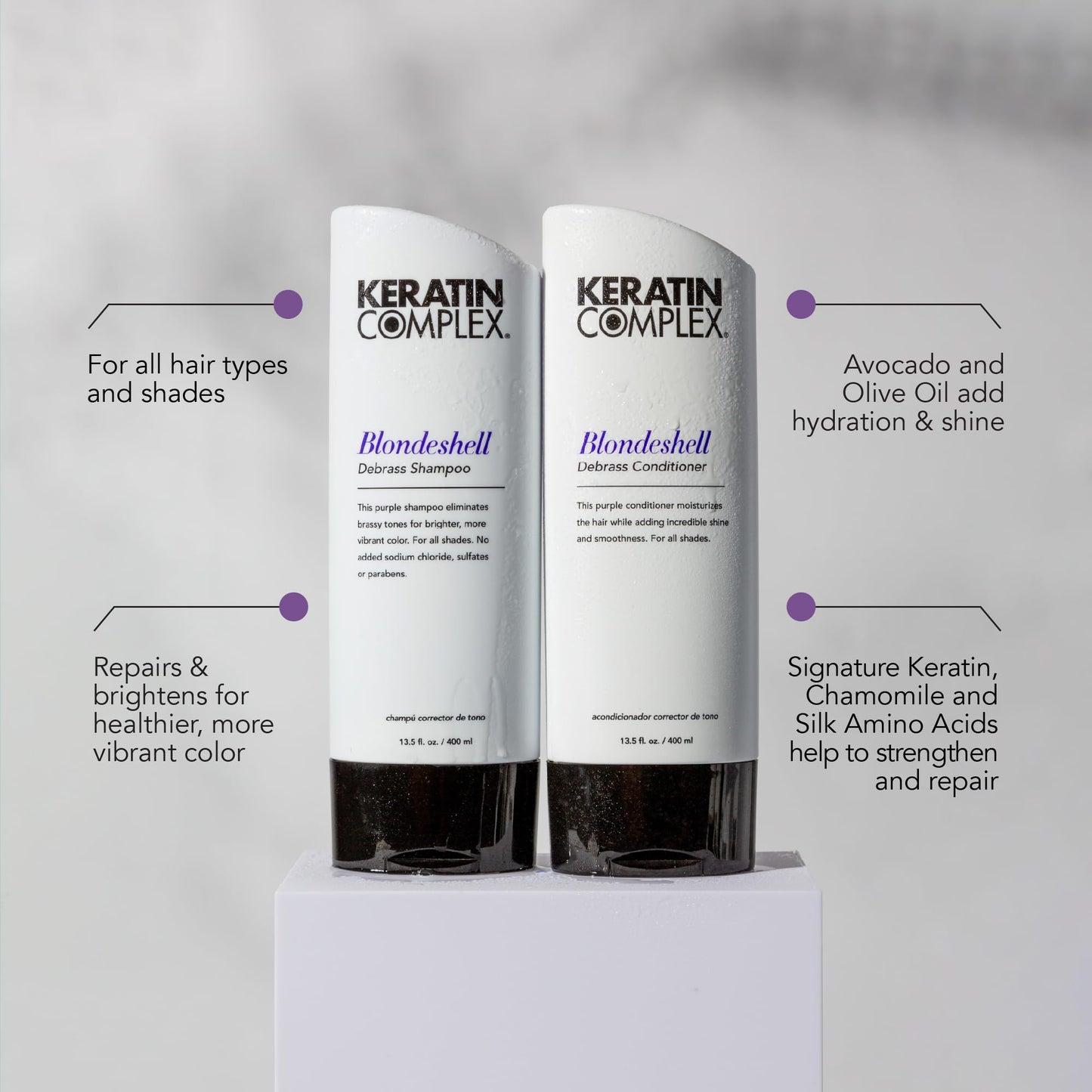 Keratin Complex Blondeshell Debrass Conditioner (13.5 oz.)