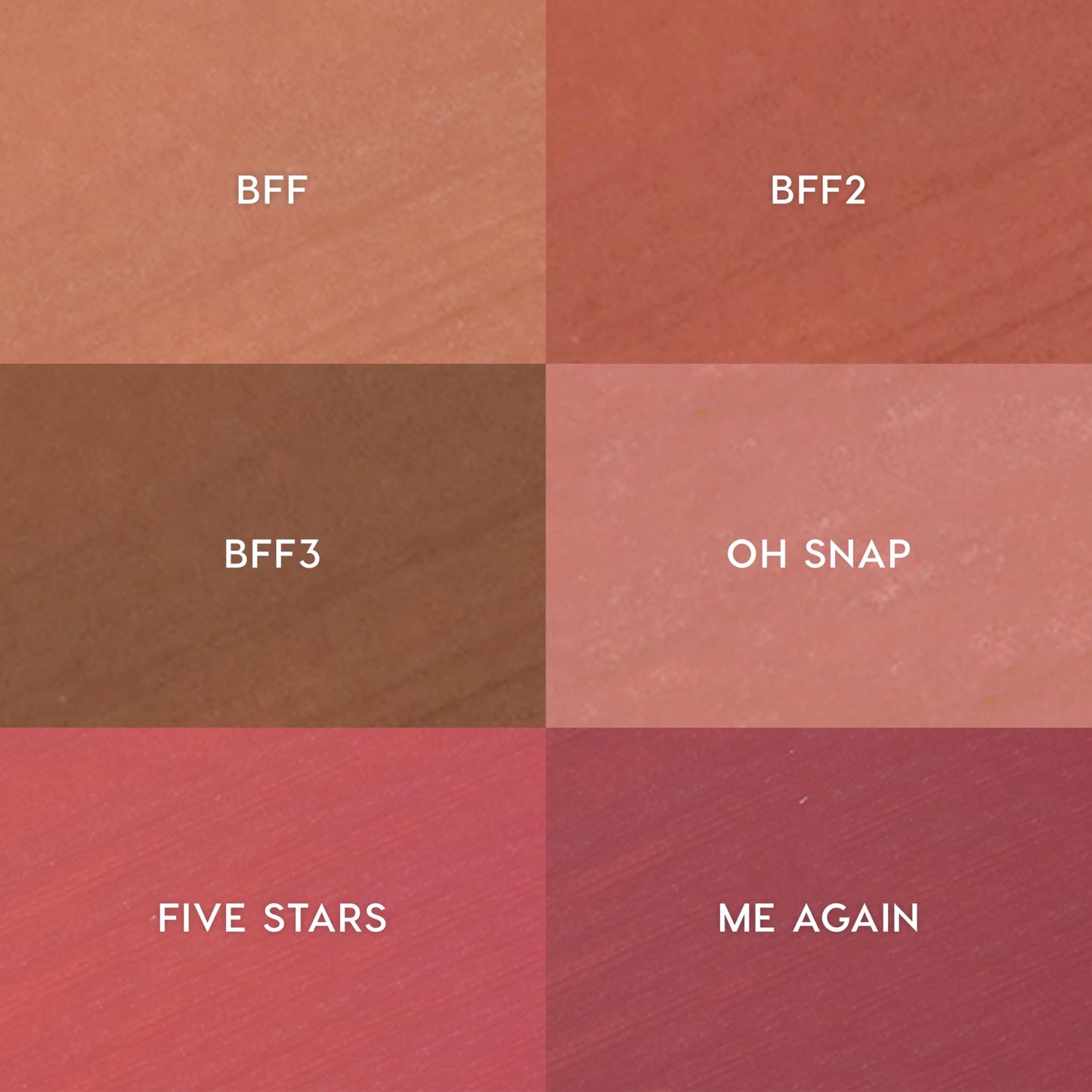 ColourPop Lined and Defined Lippie Lip Pencil Kit - High-Pigment, Long-Lasting & Sharpenable Lip Liner with High-Impact Color - Nude Pink + Brown Shades with a Matte Finish (6 Count)