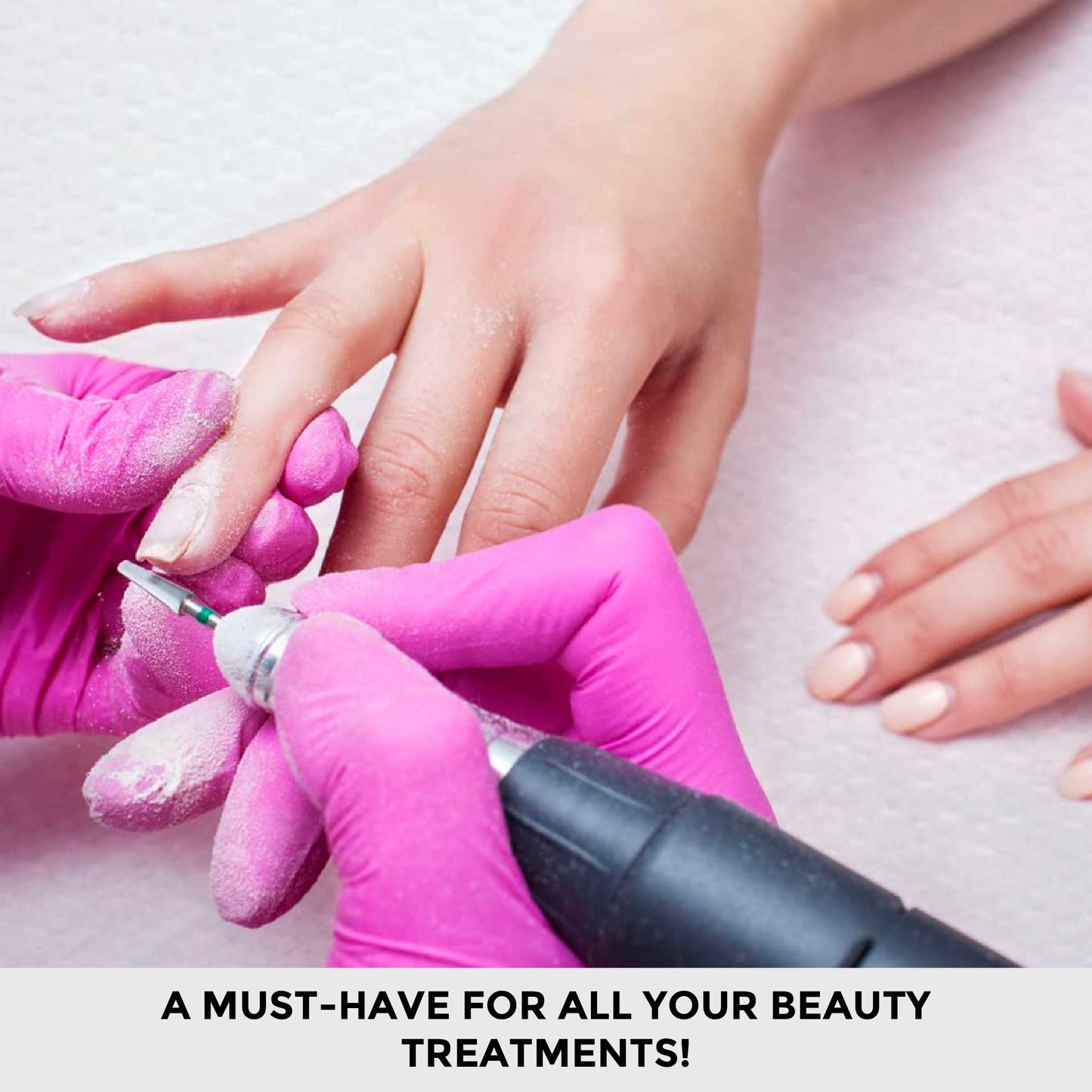 ForPro Professional Collection Original Nail Care Towels for Manicures and Pedicures, Lint-Free, Disposable Towels, 12" x 16", 50-Count