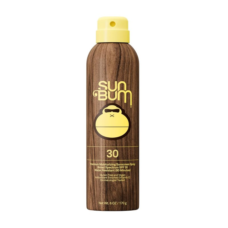 Sun Bum SPF 30 Sunscreen Body Spray - Broad Spectrum Moisturizing Formula with Vitamin E | 6 oz, Hawaii Compliant