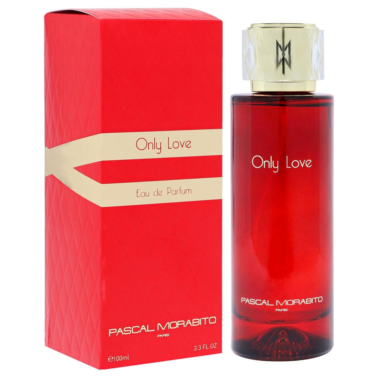 Pascal Morabito Only Love - Enchanting Perfume for Women - Vanilla Perfume with Mandarin, Jasmine, Patchouli, Amber Notes - Gifts for Women - 3.4 oz