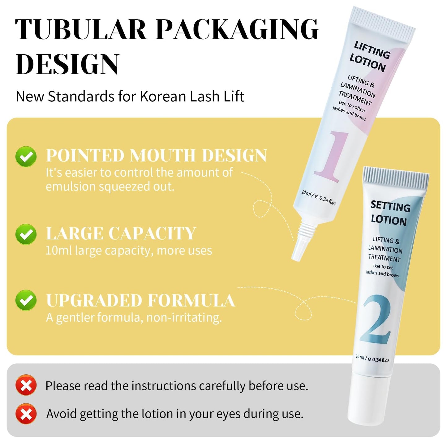 Lash Lift and Color Kit, Brow Lamination Kit with Color, DIY Eyelash Perm Curling for Voluminous Lashes and Brows, Home and Salon Use – Libeauty
