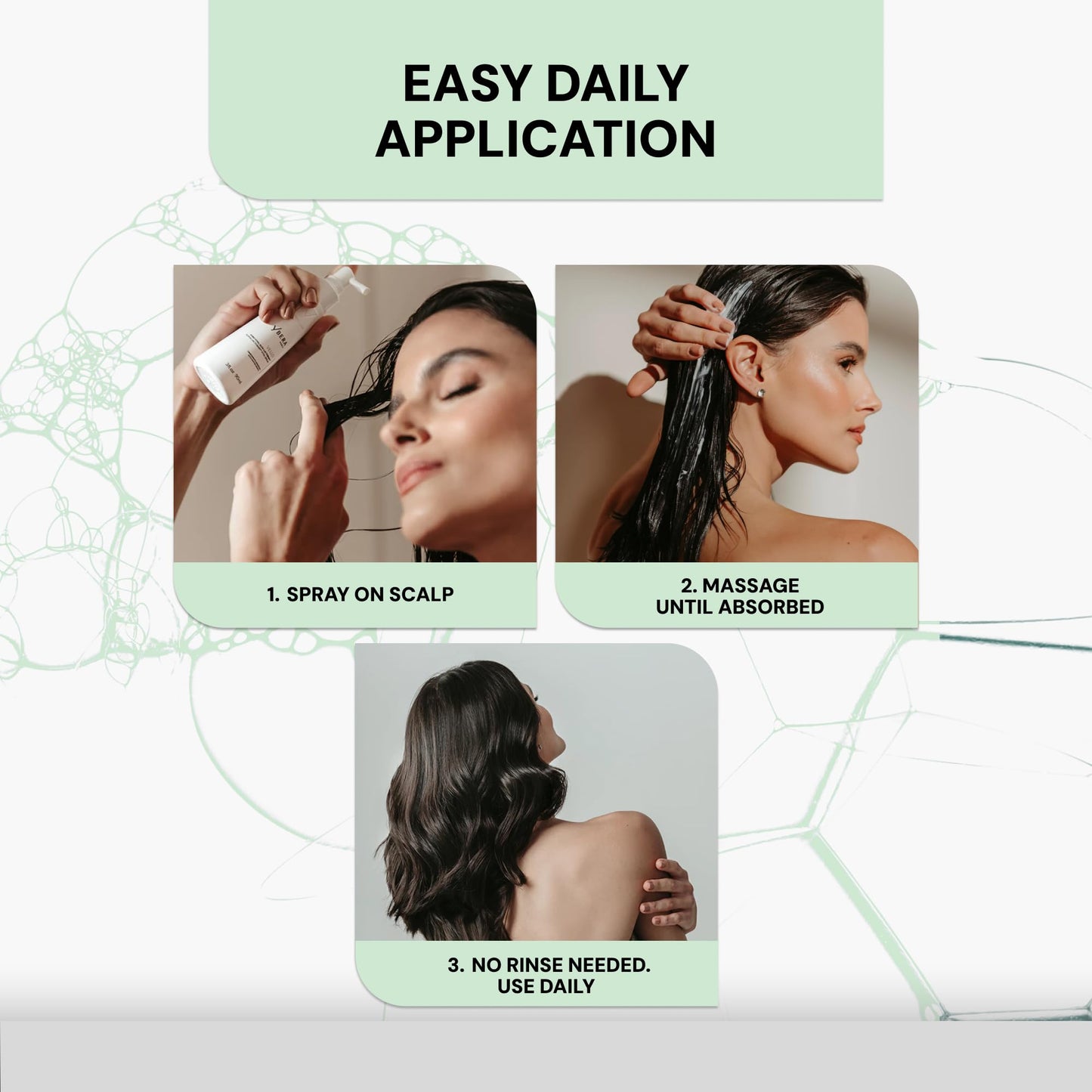 YBERA VELLO SERUM FOR THINNING HAIR with Advanced Technology ALFA-LACTOBABY, Scalp Serum for Hair Growth, Anti Hair Loss, Hair Regrowth for Men and Women, 90ML
