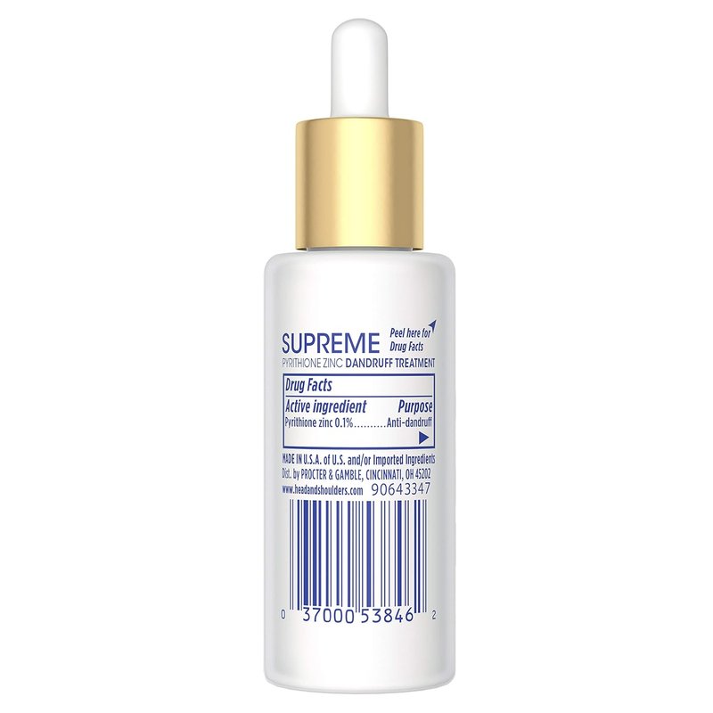 Head & Shoulders Supreme Hydrating Scalp Serum with Argan Oil & Vitamin E - 1.3 Fl Oz