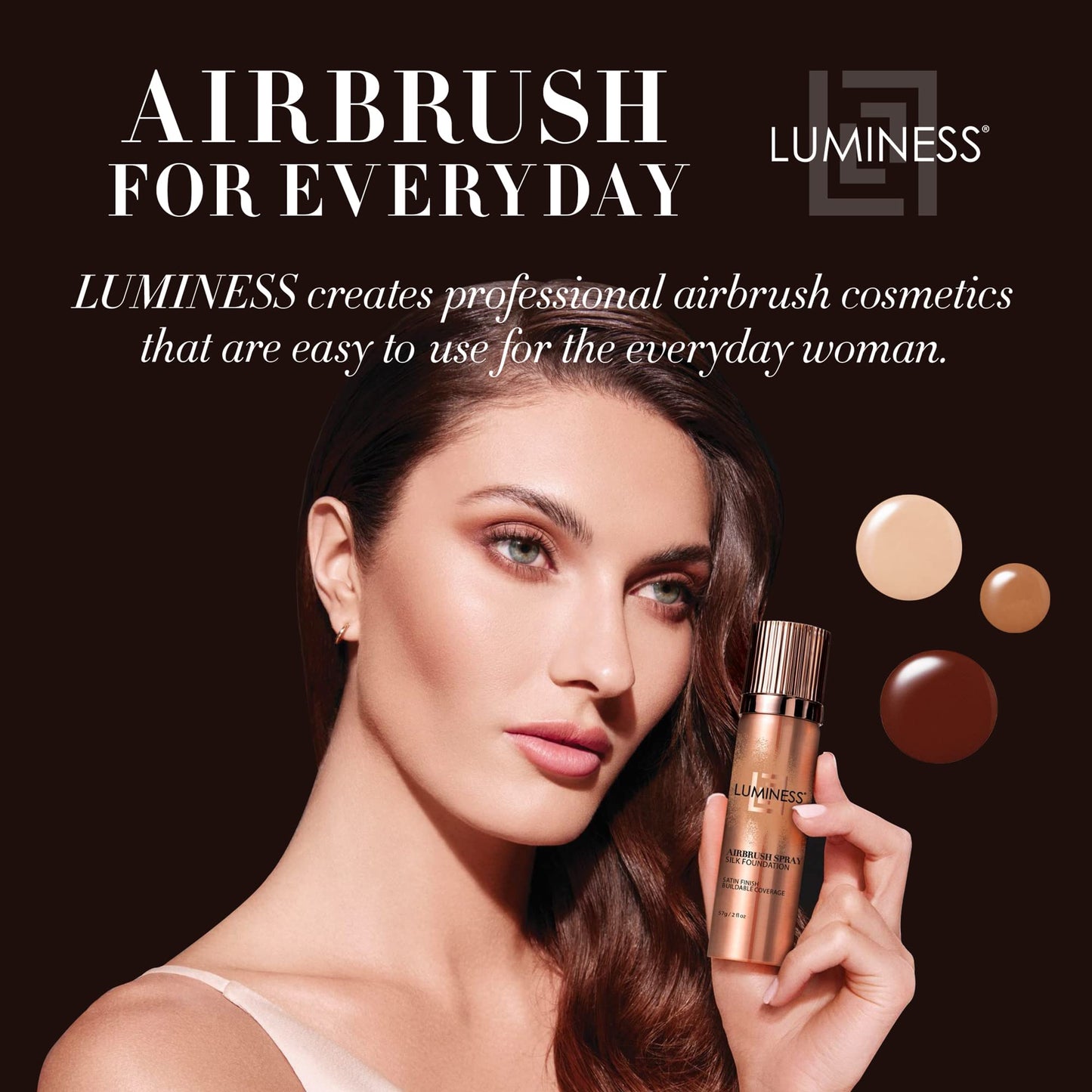 LUMINESS Airbrush Primer Hydrating Spray - Primes, Hydrates and Smooths Skin Texture for The Ultimate Canvas for Foundation Application - Hydrolyzed Silk & Hyaluronic Acid - 1.66oz