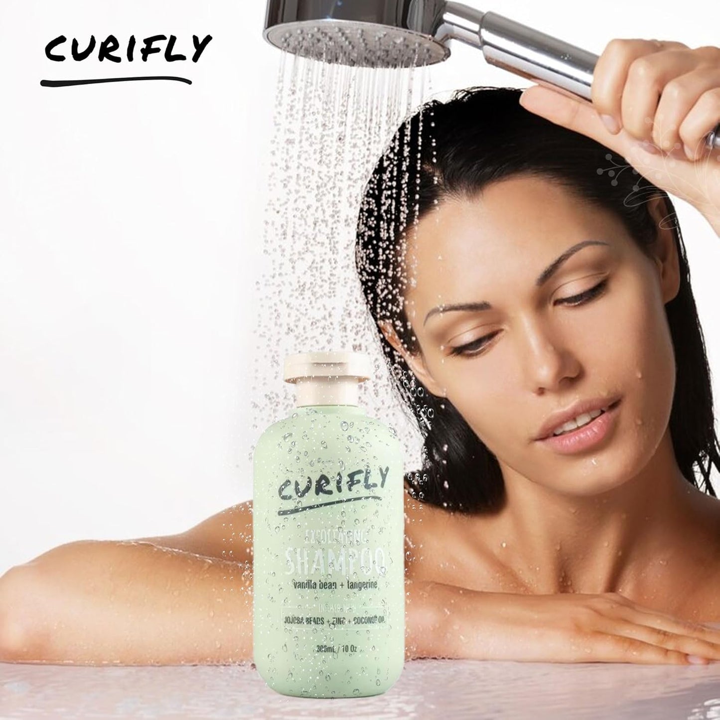 Exfoliating Shampoo for Dry Scalp - Gentle Anti-Dandruff Deep Cleansing Formula | Natural Hydration
