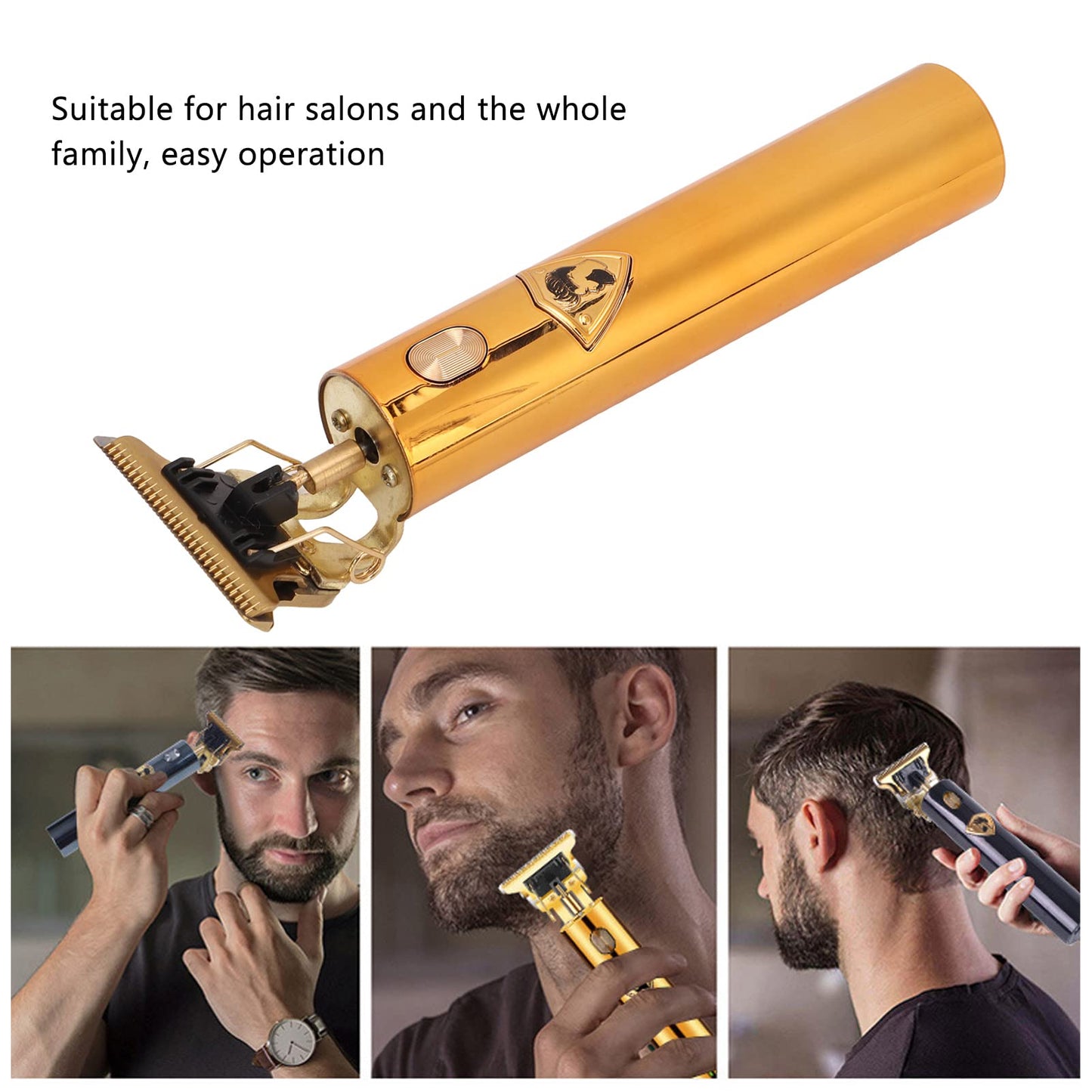 CHICIRIS USB Rechargeable Electric Beard Trimmer Beard Trimmer Powerful Care kit for Men