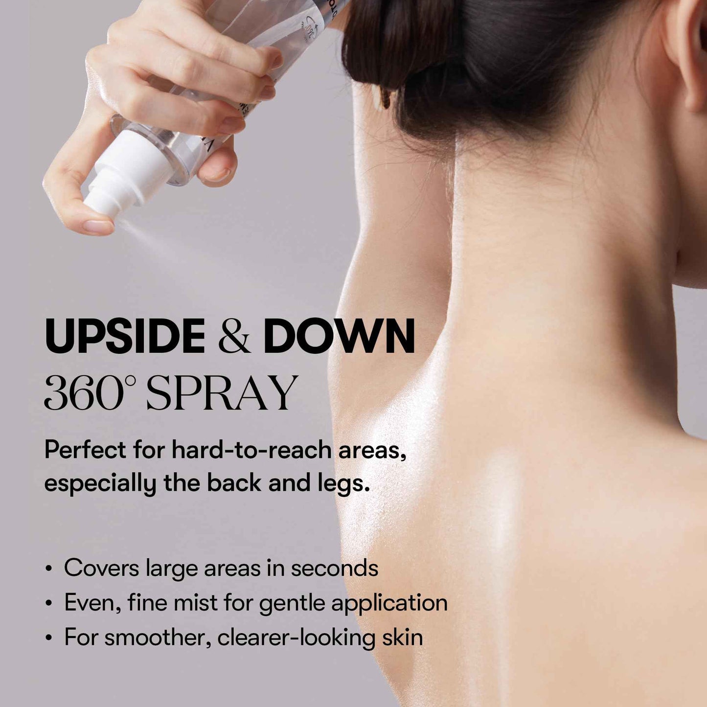 VT COSMETICS 7% Glycolic Acid Reedle Shot Head-to-Toe Mist with Niacinamide, Exfoliating Spray for Bumpy & Strawberry Skin, Dark Spots, Skin Texture, Keratosis Pilaris, Korean Skincare (4.05 fl oz)