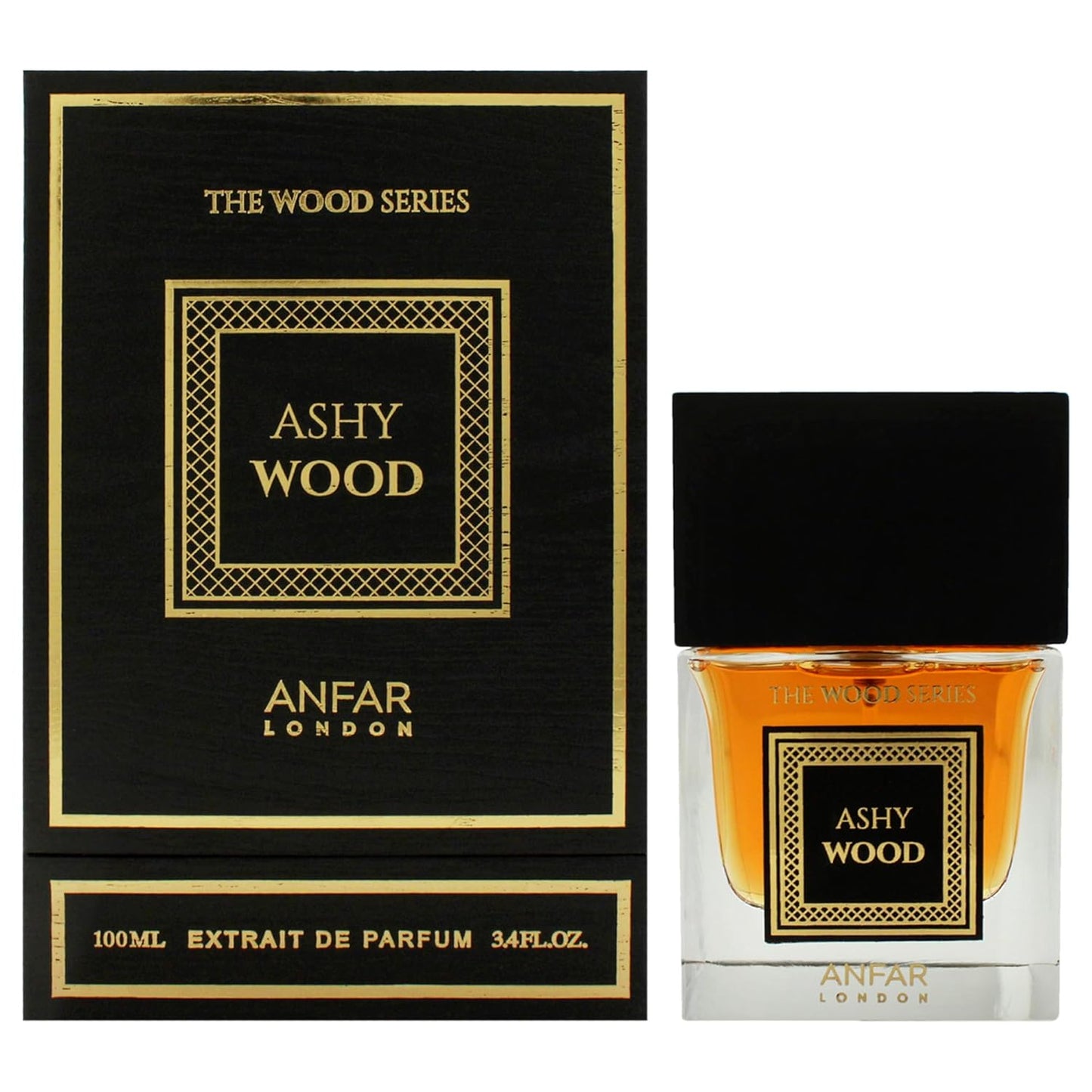 Anfar London - Men's Ashy Wood Extrait De Parfum Spray - 3.4 oz Fragrance