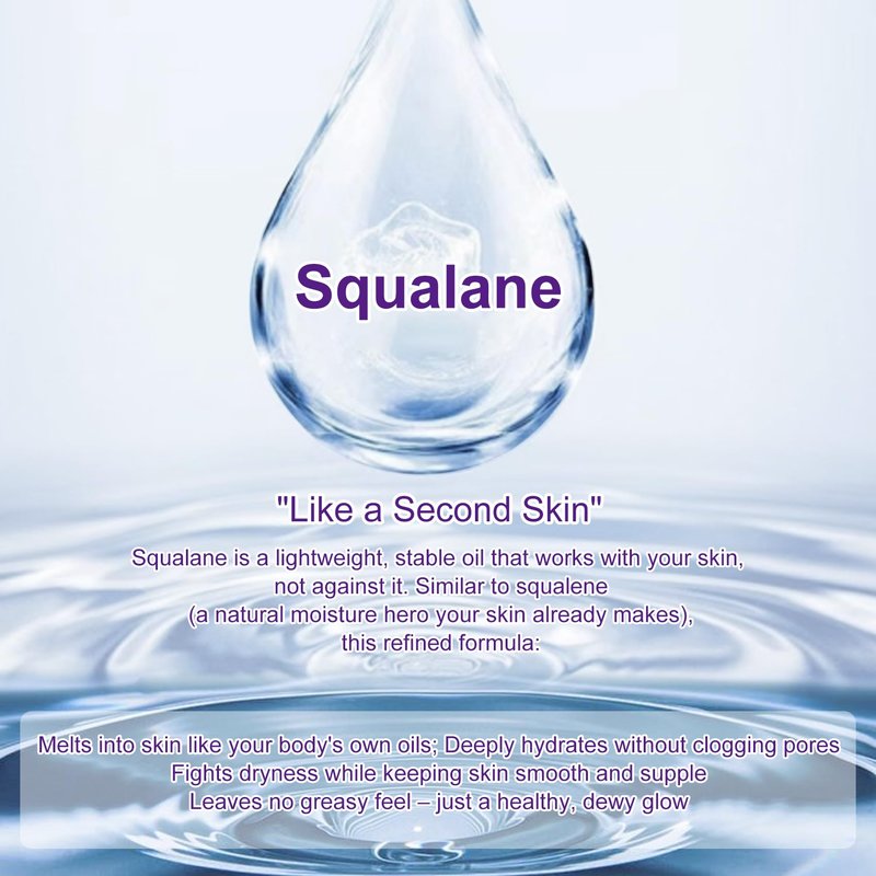 INNOCOSVATE 100% Plant-Based Squalane Oil – Bio-Fermented Skin Barrier Repair Serum, Anti-Aging Moisturizer, Non-Greasy Hydration for All Skin Types