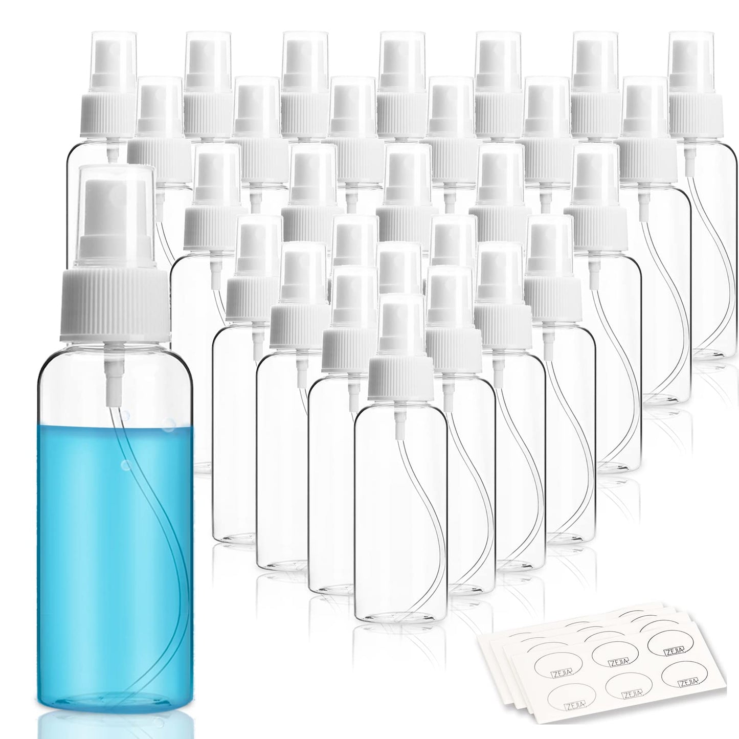 ZEJIA 40 Pack Small Spray Bottle, 2.7oz/80ml Travel Spray Bottle
