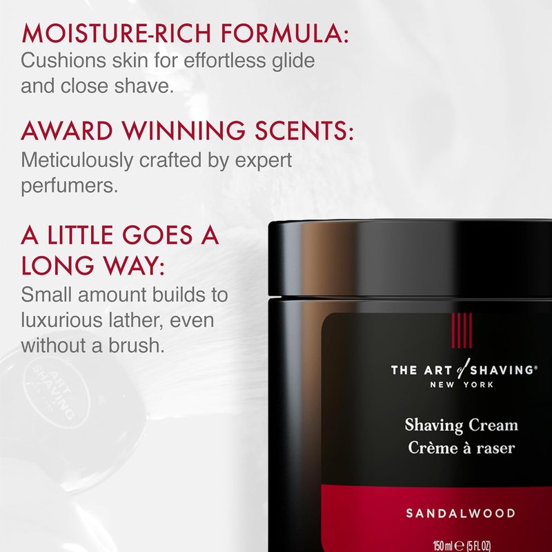 Shaving Cream for Men - Luxurious Hydrating Formula | Smooth Shave Experience