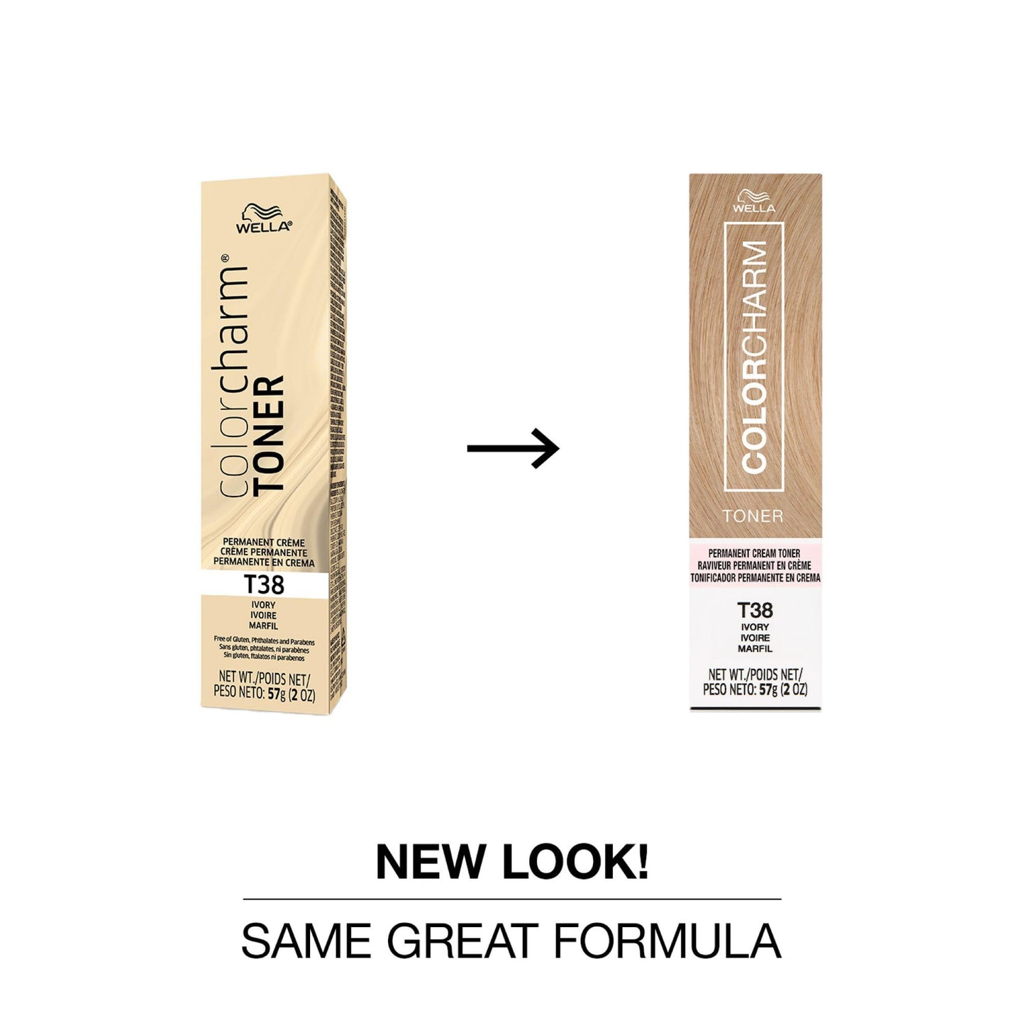 COLORCHARM Permanent Crème Hair Toner | Free of Animal-Derived Ingredients