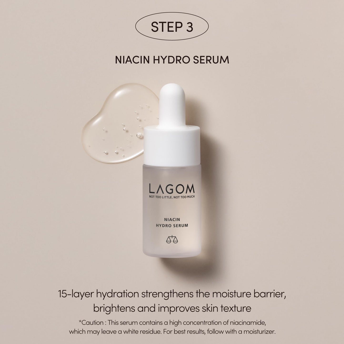 LAGOM Mini 5-Step Travel Kit | Daily Cleansing Skincare Kit, Gel to Water, Micro Foam Cleanser, Essence Toner, Niacin Serum, Deep Moisture Cream, Korean Skin Care Trial Kit
