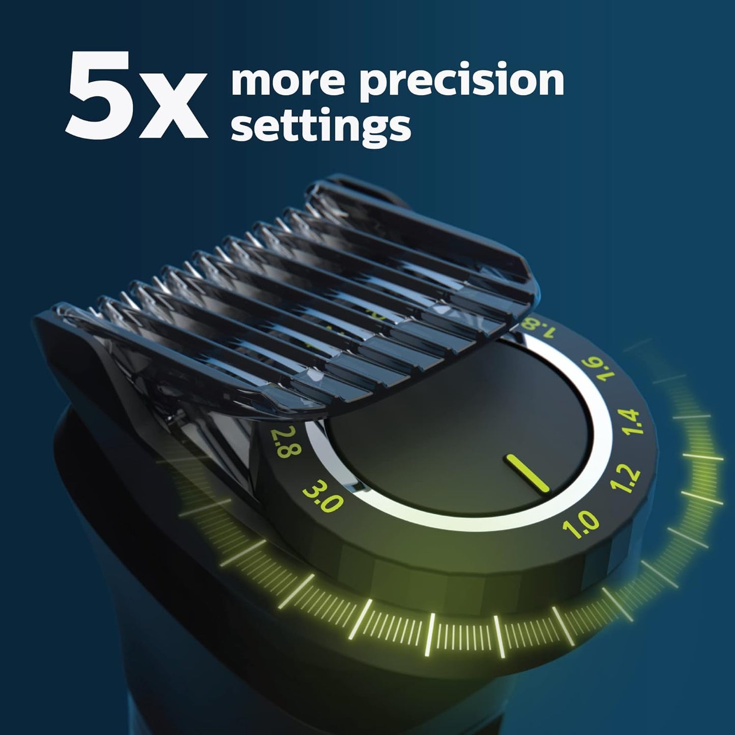Philips Multigroom 7000 Series - All-in-One Beard Trimmer & Hair Clipper | 19-Piece Men's Grooming Kit with Soft Pouch, MG7910/49