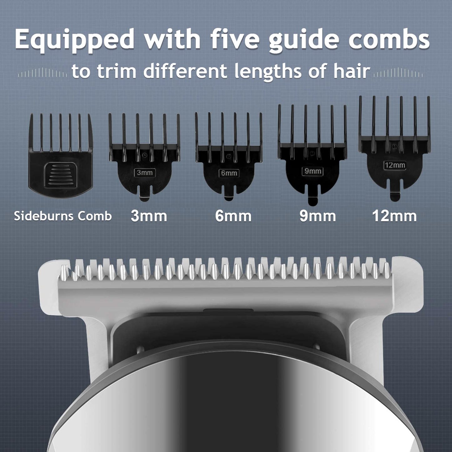 Ufree Beard Trimmer for Men, Waterproof Electric Razor, Grooming Kit