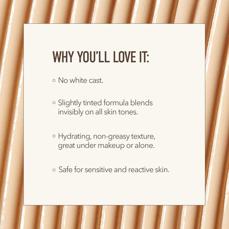 Nuda SolarGlow Zinc Oxide Sunscreen Serum - SPF 30 Mineral Face Sunscreen with Squalane & Vitamin E | Non-Comedogenic, 1.6 Fl Oz