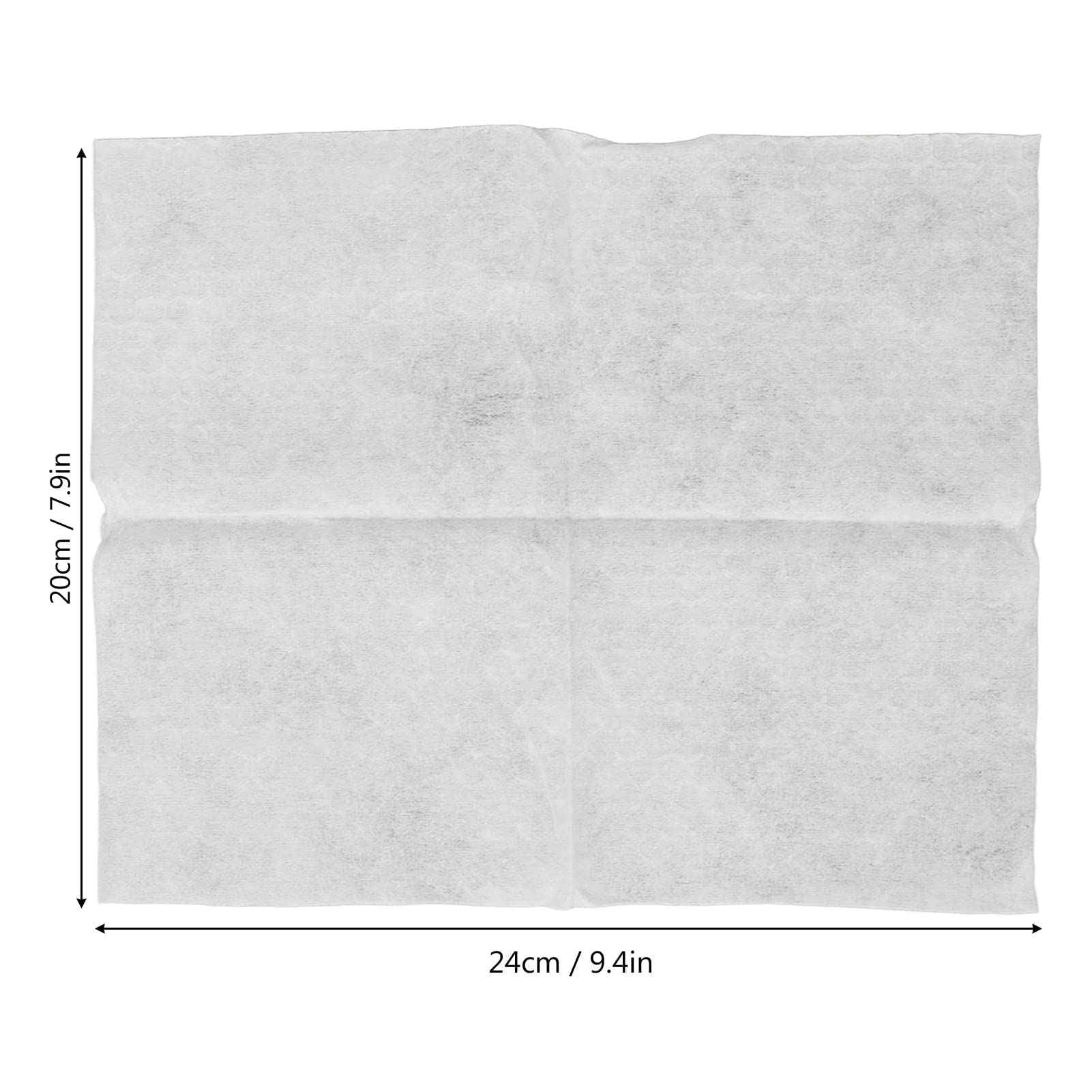 100pcs Wipe Paper Disposable Cotton, Strong Water Absorption, Cleansing Towel Tissue, Soft Skin Friendly for Tattoo, Makeup Removal Face Washing