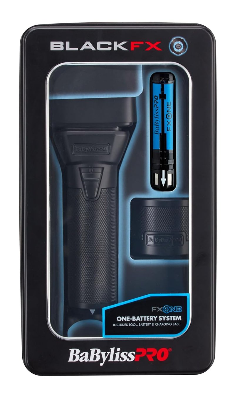 BaBylissPRO FXONE Double Foil Shaver - Interchangeable Battery for Precision Grooming