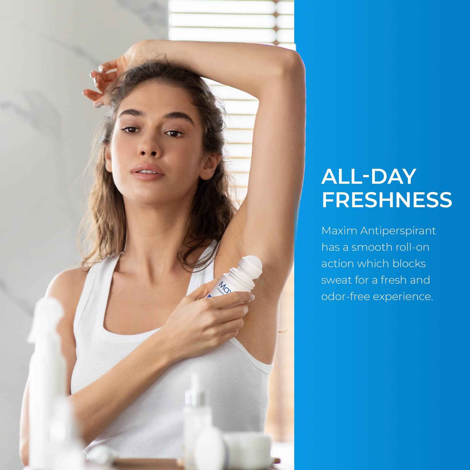 Maxim® Clinical Strength Antiperspirant for Hyperhidrosis Excessive Sweating – Stops Sweat Up to 48 Hours Per Use – Antiperspirant for Men and Women Certain to Keep you Dri